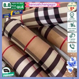 Ruột gối ôm ép hơi 35x100cm,free ship,mẫu kẻ bbry
