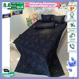 Bộ chăn hè ga gối kèm vỏ gối ôm 5 món,bộ chăn ga gối,chát chọn mẫu-cung hoàng đạo