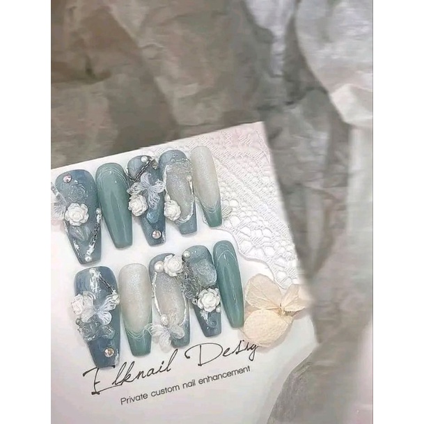 Móng giả_nail box móng thiết kế phong cách hàn