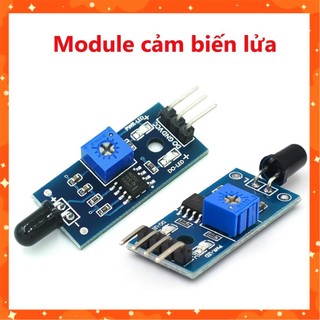 Module cảm biến lửa, Mạch cảm biến phát hiện ngọn lửa Flame sensor - Module arduino