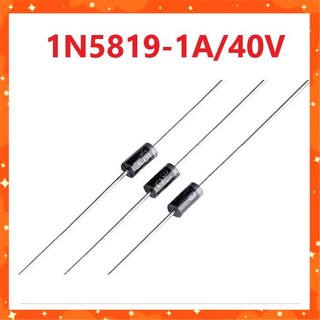 Túi 10 con - 1n5819 - diode schottky in5819 1a/40v do-41 chân cắm - đi ốt nhanh 5819