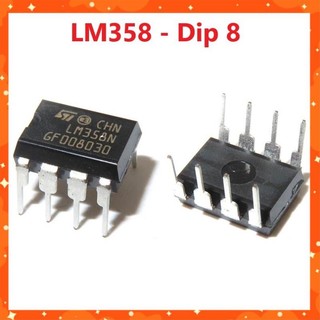 Lm358 dip 8 - ic khuếch đại thuật toán 358