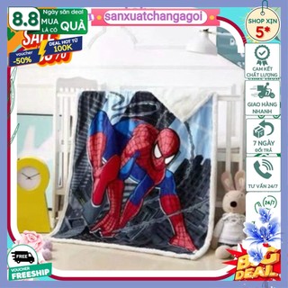 Chăn lông cừu trẻ em loại đẹp - KT 1mx1m4 - sanxuatchangagoi - Mẫu 1