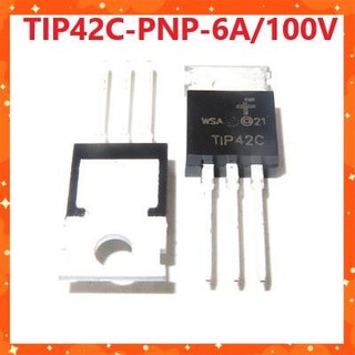 Transistor công suất pnp tip42-to220 6a/100v thuận tip42c