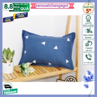 Vỏ gối nằm kích thước 45x65cm có khóa kéo
