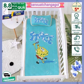 Chiếu điều hòa tecel cao su non cho bé họa tiết 3D- sanxuatchangagoi - mẫu 1
