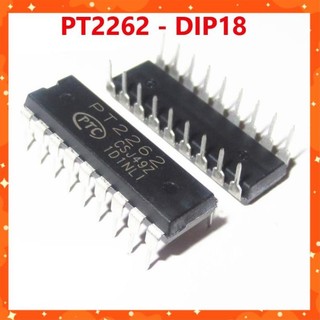 Ic pt2262, 2262 dip 18 chân cắm - mã hóa truyền phát sóng rf không dây