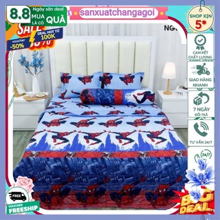 Bộ chăn hè 4 món ga gối kèm chăn,kích thước 1m2x2m,1m4x2m,1m5x2m