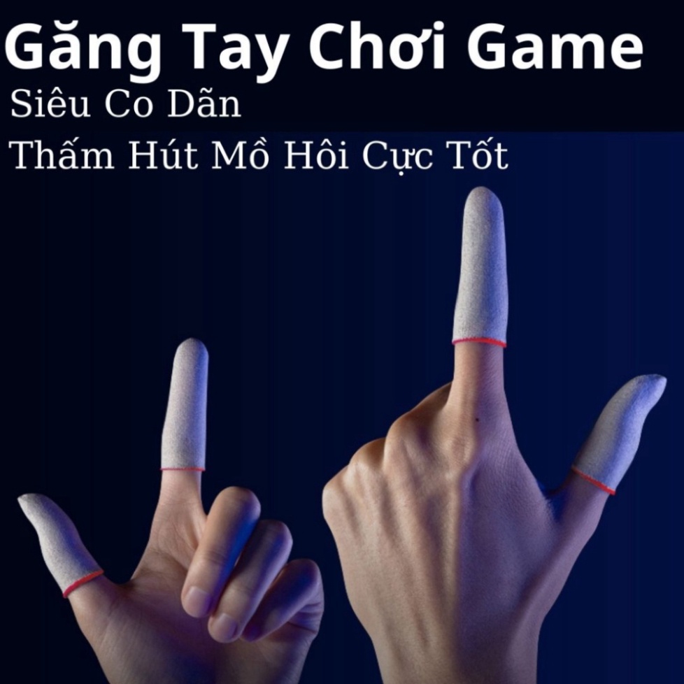 Bao Tay Chơi Game freefire, Pubg, Liên Quân Găng tay chơi game Chống Mồ Hôi, Siêu Nhạy,Co Giãn Cực Tốt - Pabads