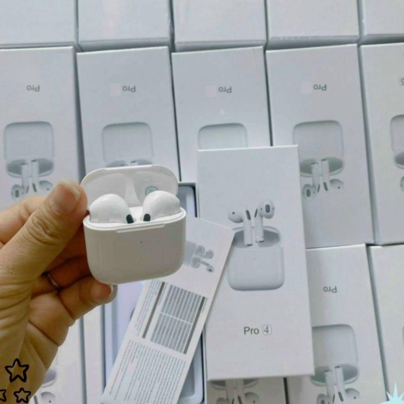 Tai Nghe Bluetooth TWS 5.0 Có Micro Không Dây Nghe Gọi Touch Chạm âm thanh chân thực pabads - PR04