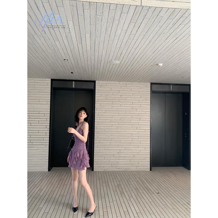 Đầm Hai Dây Cổ Chữ v Eo Cao Ôm Dáng Thời Trang Mùa Xuân 2023 Mới 2023