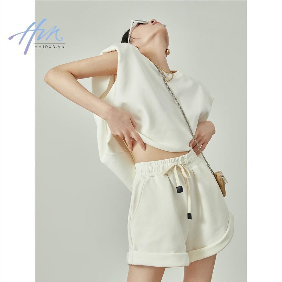 Bộ Áo Quần Ngắn Dáng Rộng Phong Cách Mới Mùa Hè 2023 Cho Nữ