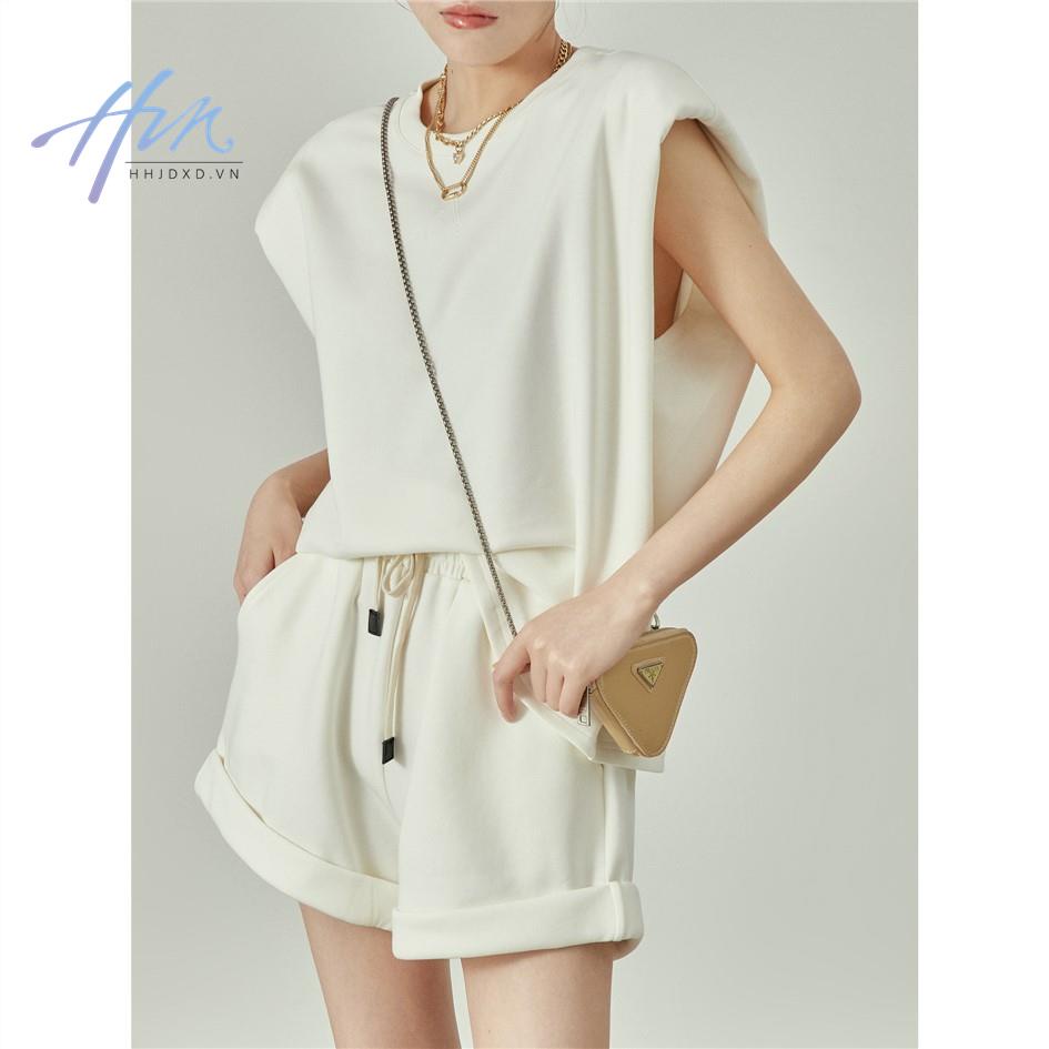 Bộ Áo Quần Ngắn Dáng Rộng Phong Cách Mới Mùa Hè 2023 Cho Nữ