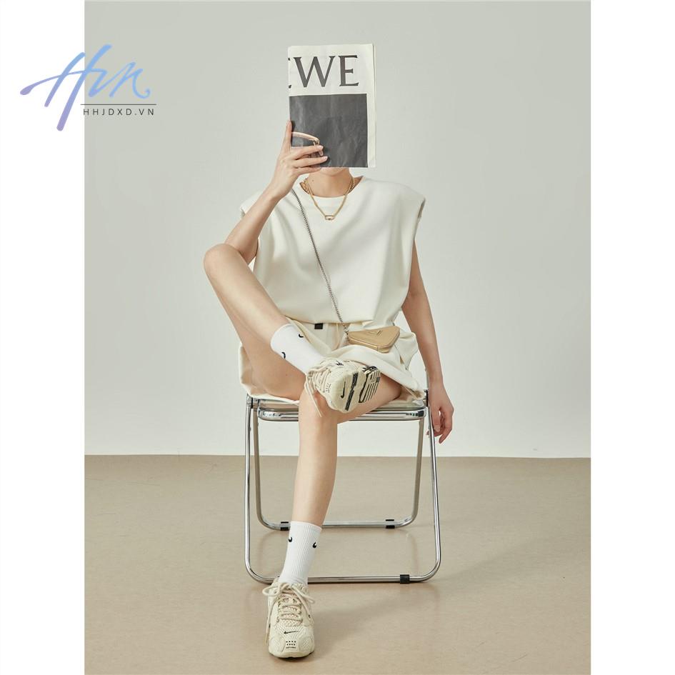 Bộ Áo Quần Ngắn Dáng Rộng Phong Cách Mới Mùa Hè 2023 Cho Nữ