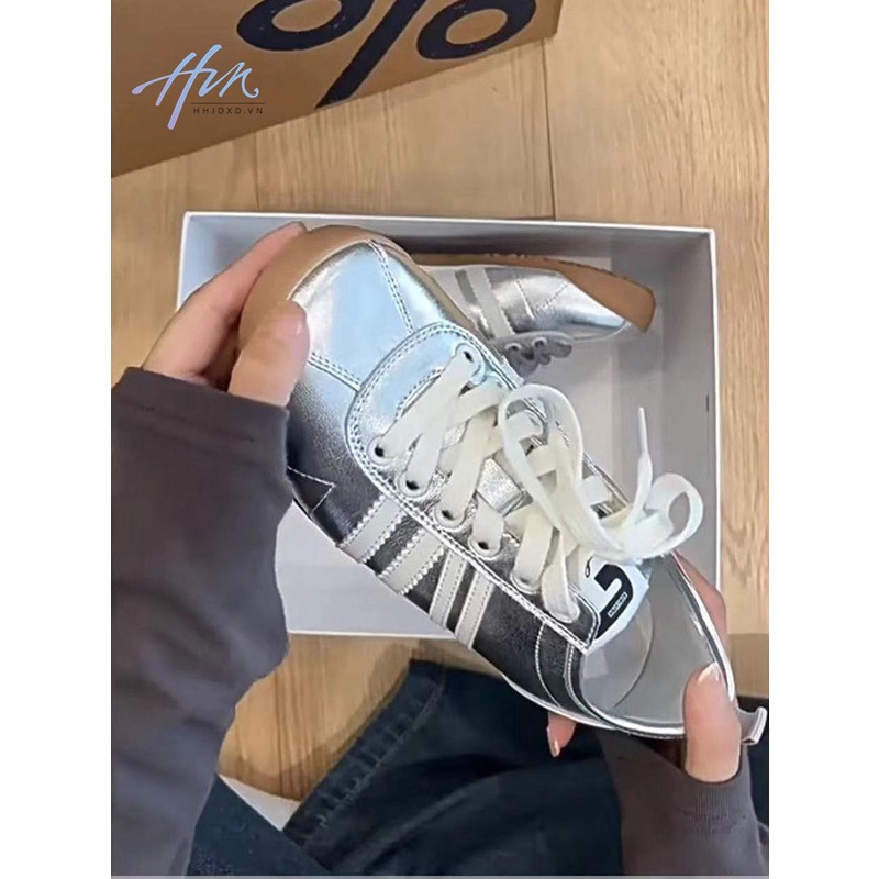 Giày Múa Ba Lê Đế Bằng Phối Ruy Băng Thoáng Khí Thời Trang Mùa Hè 2023 Cho Nữ