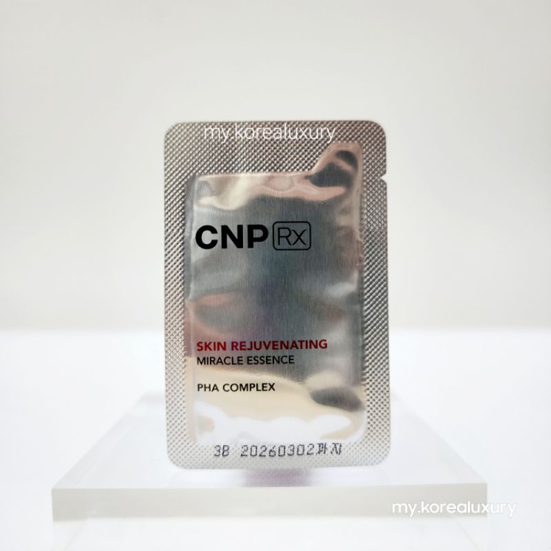 Gói tinh chất dưỡng trắng da CNP Rx Skin Rejuvenating Miracle Essence