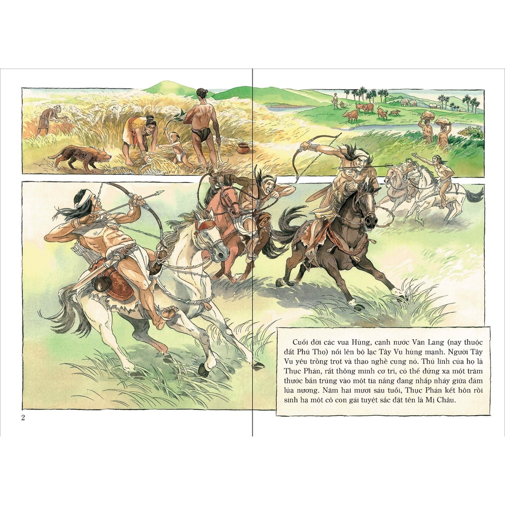 Sách Tranh truyện lịch sử Việt Nam - An Dương Vương