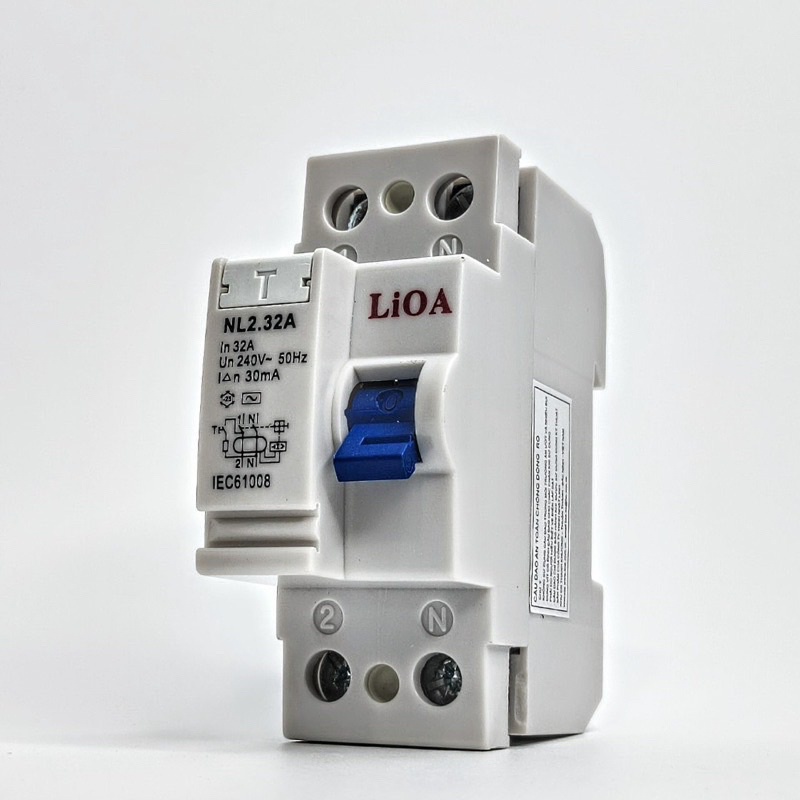 Aptomat Chống Giật LiOA - CB Chống Dòng Rò 32A~63A