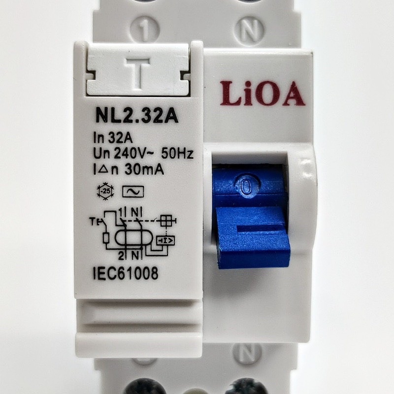 Aptomat Chống Giật LiOA - CB Chống Dòng Rò 32A~63A