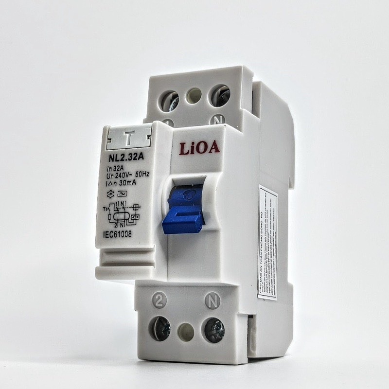 Aptomat Chống Giật LiOA - CB Chống Dòng Rò 32A~63A