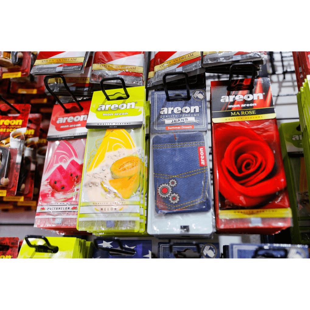 Mới về Sáp thơm-Lá Thơm Areon Nhập khẩu từ Bulgaria - Lá Thơm Treo Xe Ô Tô, Khử Mùi Xe Hơi,thơm phòng,khử mùi trong tủ q