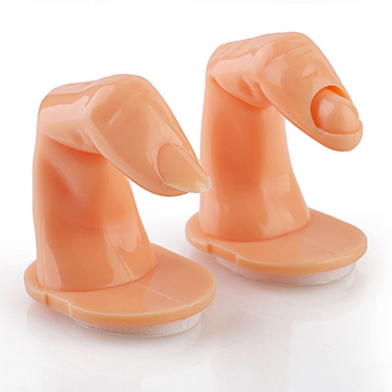 Ngón tay giả học làm nail, tập vẽ gel đắp móng chuyên dụng