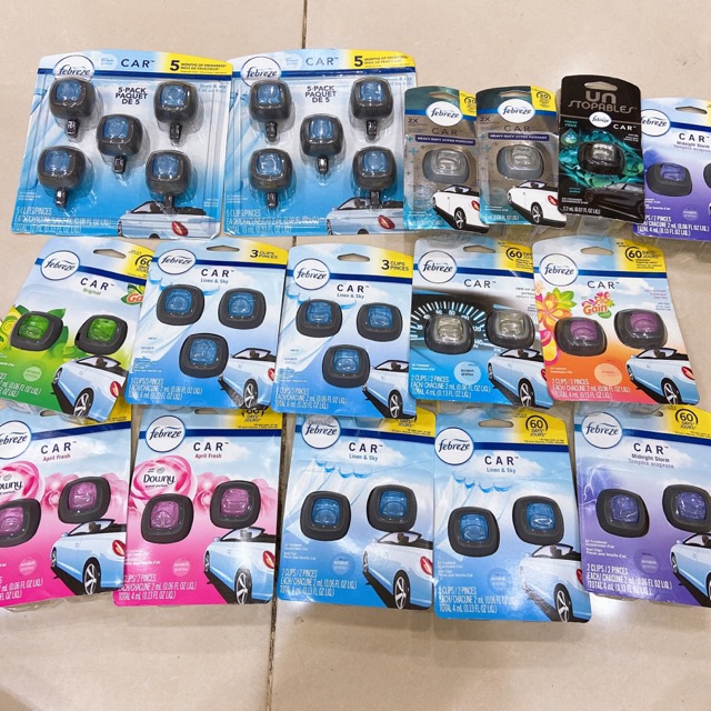 Thơm hương Nước hoa xe hơi Febreze Mỹ