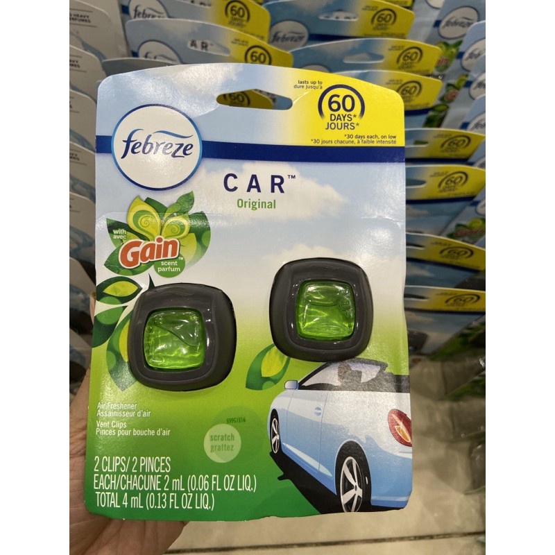 Thơm hương Nước hoa xe hơi Febreze Mỹ