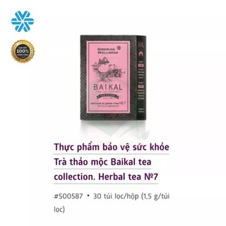 ( Trà Xương Khớp N7 )Trà thảo mộc Baikal tea collection. Herbal tea №7