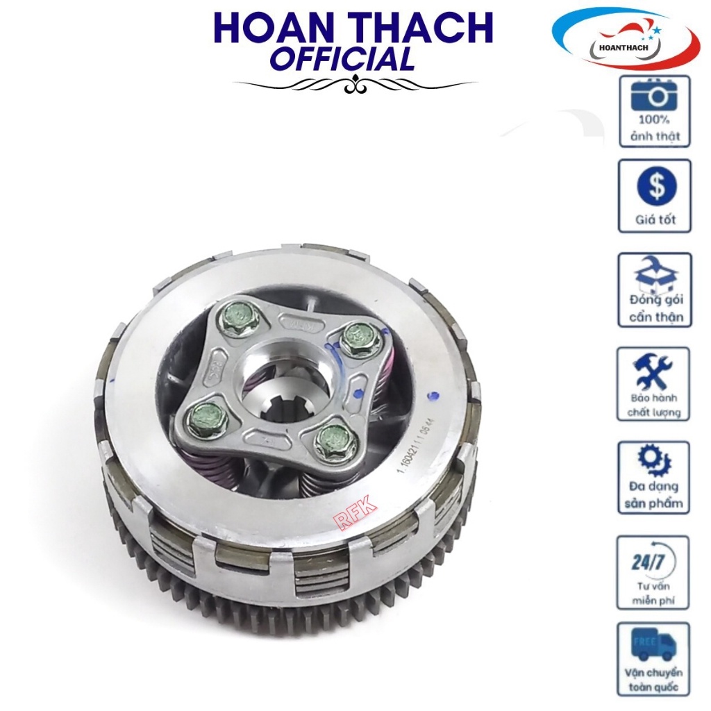 Bộ nhông nồi côn ly hợp cho xe máy Dream, Wave, Future 1 HOANTHACH 22100KFM900