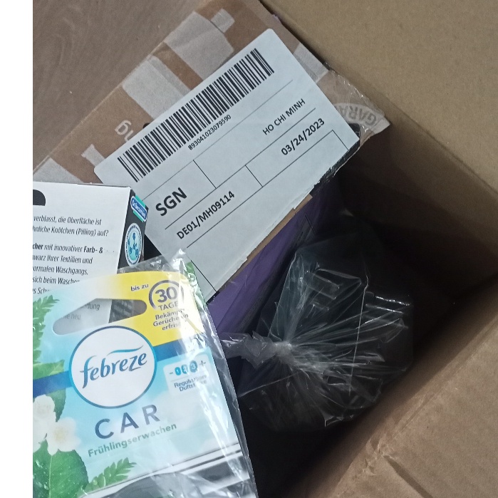 Sale lớn  Nước hoa xe hơi ô tô Febreze Car 2ml của Đức lưu hương 30 ngày