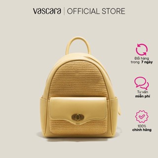 Vascara Balo Cói Nhấn Túi Hộp Khóa Gài - BAC 0187