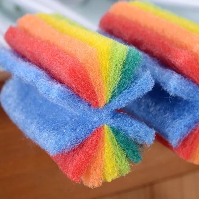 Cây rửa ly, bình sữa 7 màu