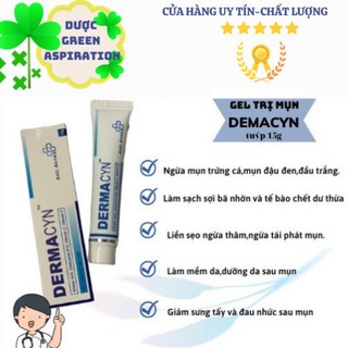 Dermacyn giảm thâm mụn, giảm mụn trứng cá, giảm mụn ẩn, mụn đầu đen, ngừa thâm, mờ sẹo