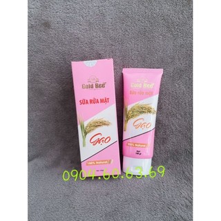 Sữa rửa mặt gạo gold bee 100gr