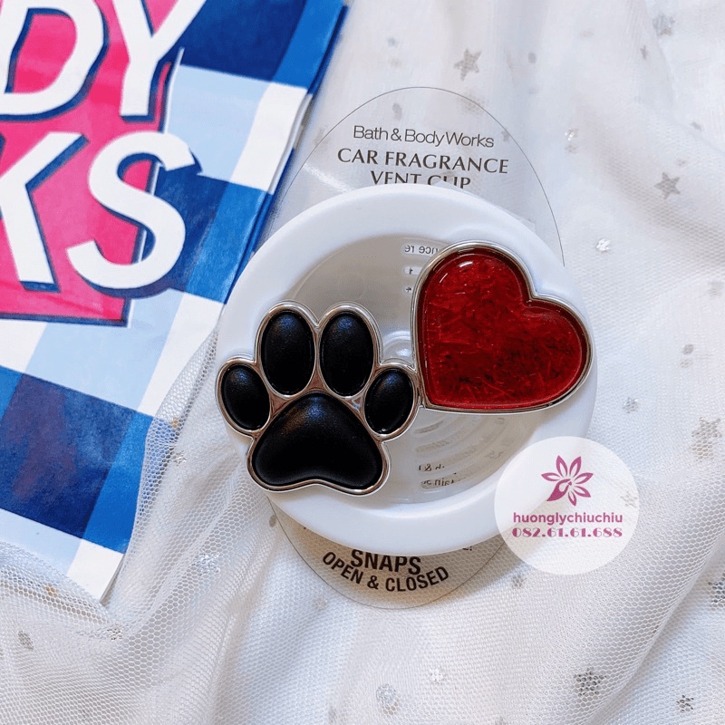 Mới về Kẹp tinh dầu thơm xe Bath and Body works  kẹp nước hoa xe hơi thietbixehoi