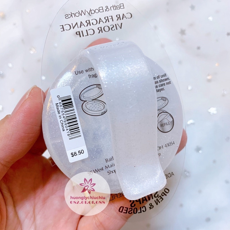 Mới về Kẹp tinh dầu thơm xe Bath and Body works  kẹp nước hoa xe hơi thietbixehoi