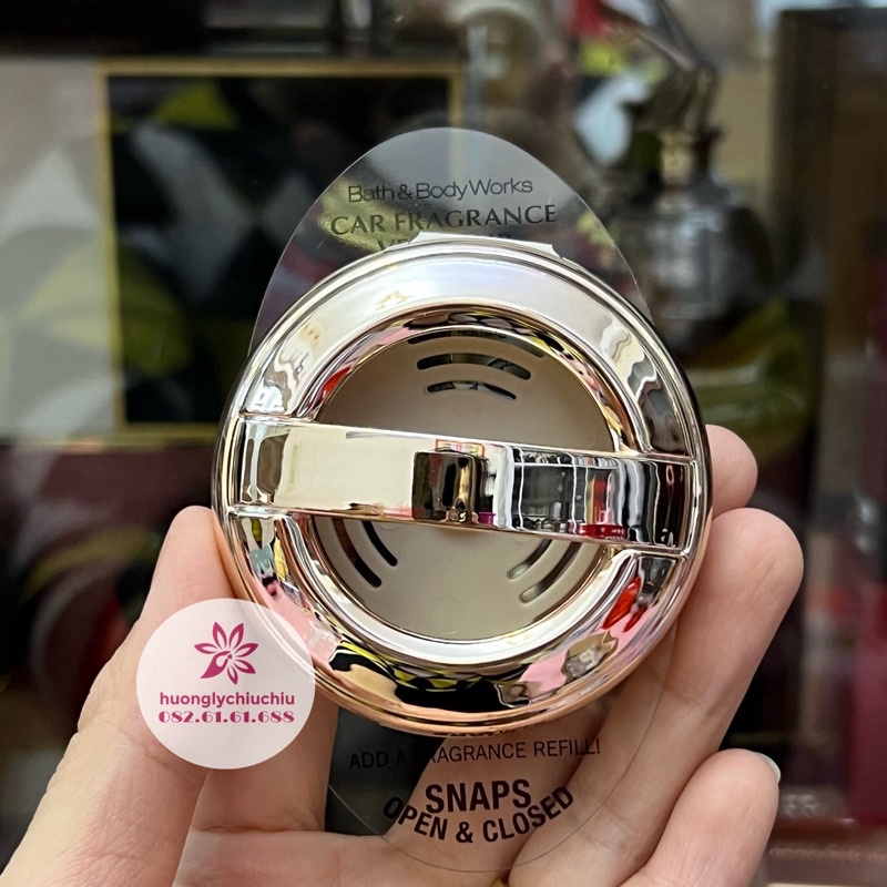 Mới về Kẹp tinh dầu thơm xe Bath and Body works  kẹp nước hoa xe hơi thietbixehoi