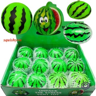 Squishy nửa quả dưa đỏ khổng lồ-quả cam-quả dâu tây-quả xoài