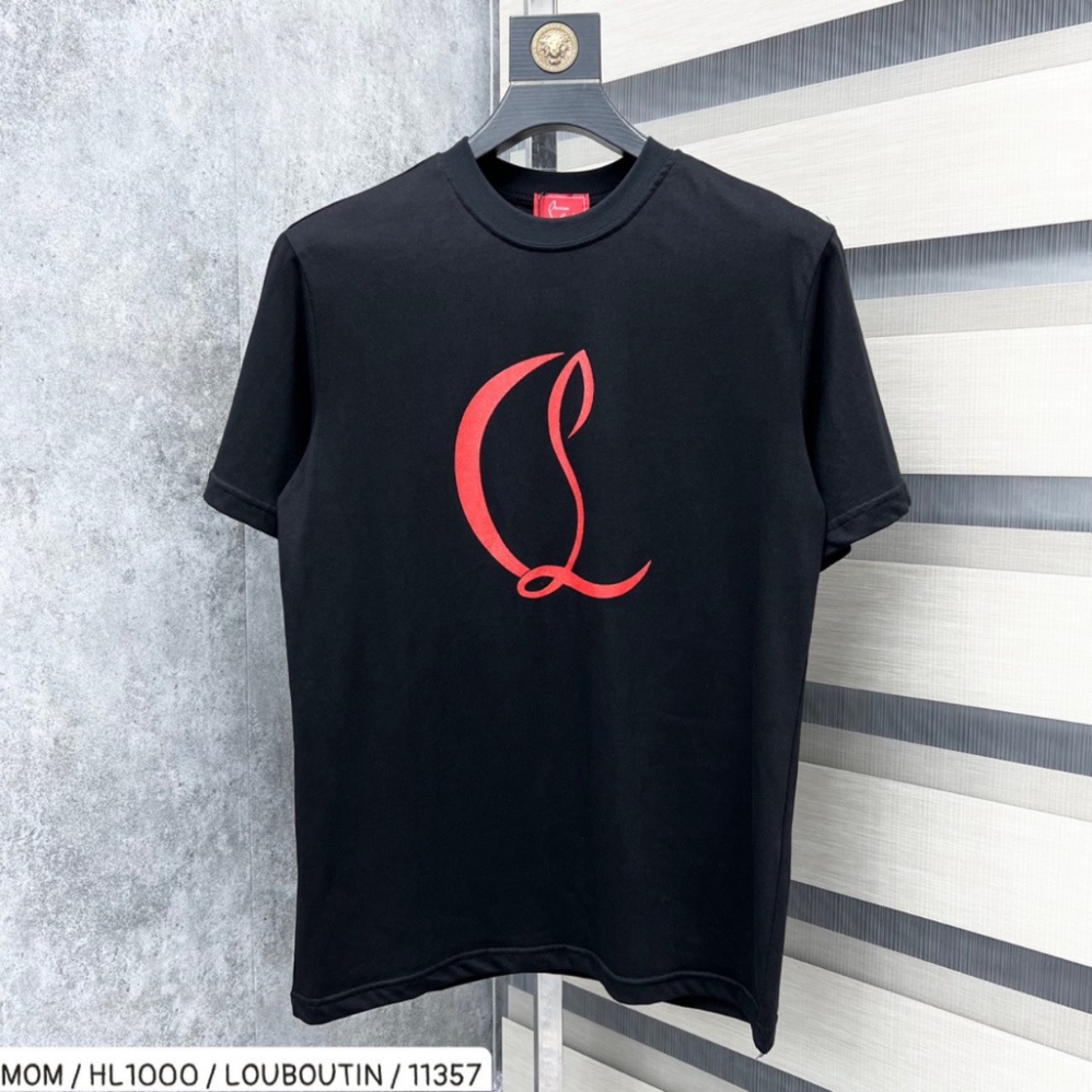 Áo Thun Louboutin Cao Cấp Áo Phông Nam Nữ LC In 2 Mặt Chất Cotton Thoáng Mát