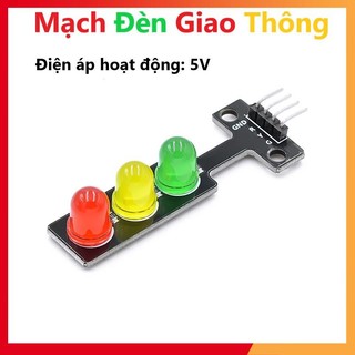 Mạch led đèn giao thông mô hình 5v - mô hình học tập