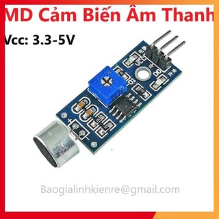 Mạch module cảm biến âm thanh mic 7x9mm
