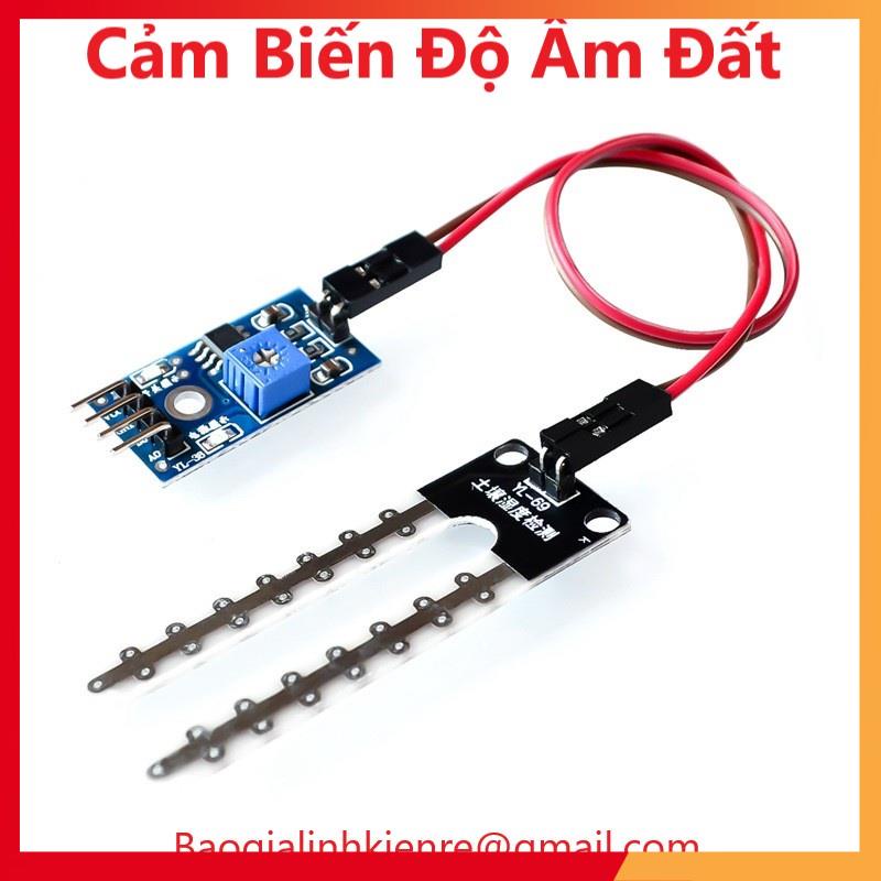 Mạch Module Cảm Biến Độ Ẩm Đất