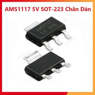 Ic nguồn ams1117 3v3 5v sot-223 chân dán