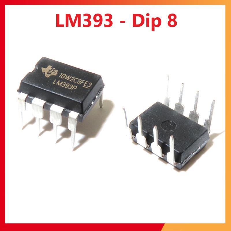 LM393 Dip 8 IC So Sánh Điện Áp 393