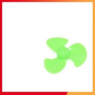 Cánh quạt 3 cánh 50mm, lỗ trục 2mm màu xanh lá cây
