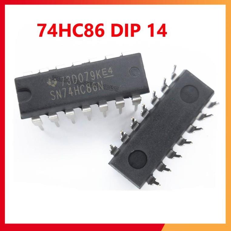 74HC86 Dip 14 chân cắm HC86, 7486