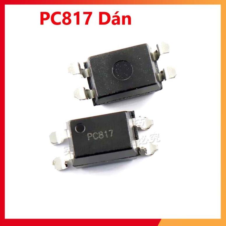 Opto PC817 chân dán SOP 8, SMD - IC Cách Ly Quang