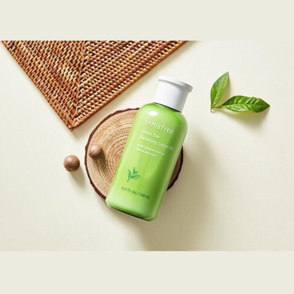 Sữa Dưỡng Trà Xanh-innisfree Green Tea Balancing Lotion EX (160ml) - HANA