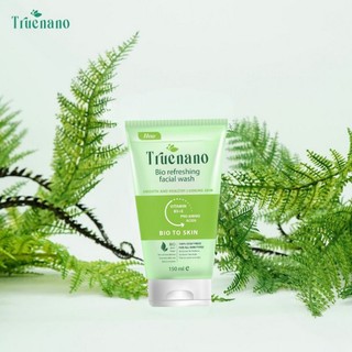 sữa rửa mặt sinh học truenano dịu nhẹ sạch thoáng da trông khỏe và mịn màng tuýp 150ml